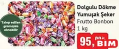 FRUTTO BONBON DOLGULU DÖKME YUMUŞAK ŞEKER 1 KG